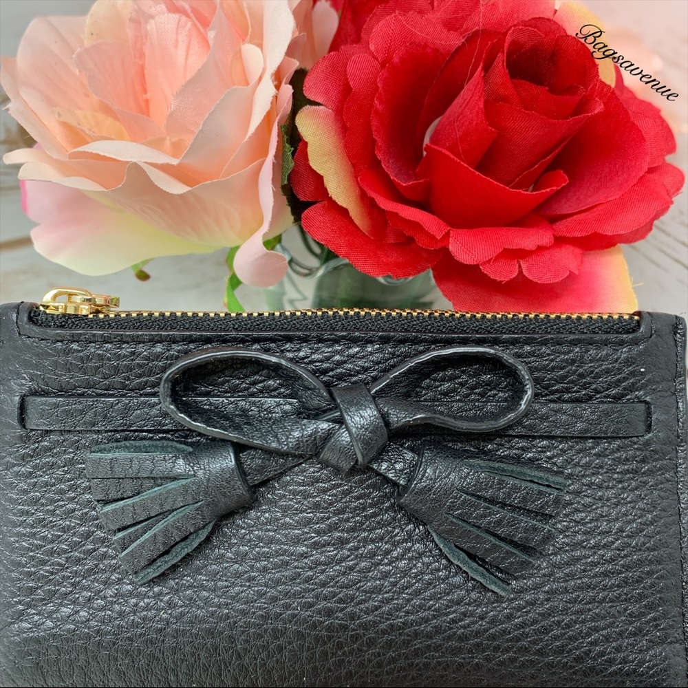 Hayes wallet warm Kate spade black black new - Picture 3 of 5